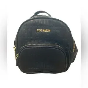 Steve Madden | Bags | Steve Madden Black Mini Backpack Euc  display picture 1
